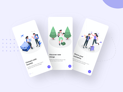 Tripler - Travel App Onboarding (Sketch Freebie) 2020 trend app best dribbble shot concept design onboarding onboarding screens onboarding ui productdesign social travel app traveling trend trip trip planner trips ui user experience user interface design userinterface ux