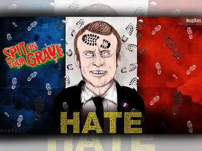 Boycott French Products, I protest against disrespect bad boycott disrespect france graphic hate islam islamic muslim muslims prophet stop