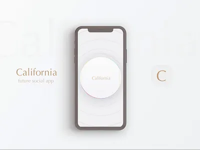 Social app concept animation app bubbles chat concept iphone load meet motion people phone social ui
