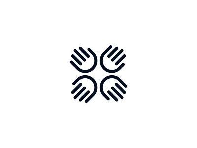 Hand Logo logoapp logodesign