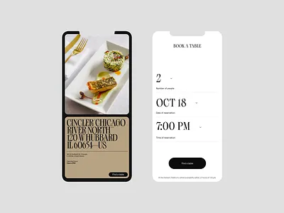 Restaurant Booking booking mobile responsive restaurant