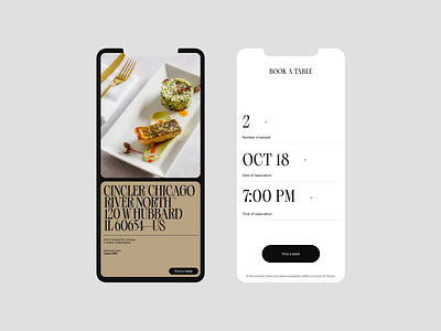 Restaurant Booking booking mobile responsive restaurant