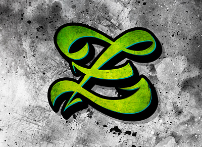 Z logo calligraffiti calligraphy design handlettering lettering logo logodesign logotype print typography