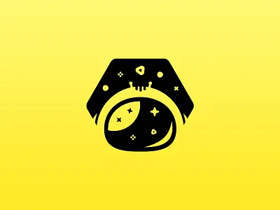 Yellow.Space astronaut branding concept cute design develop emblem hello yellow illustration logo no pen space startup vector yellow yellow space yellow.space