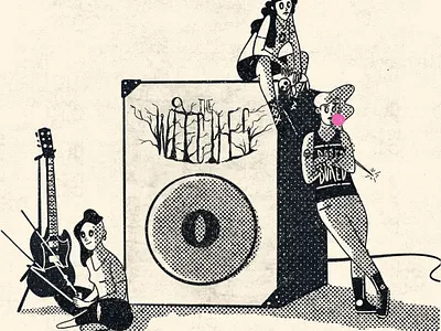 The Witches- Full View Incl. character character design design digital art illustration illustrator lofi procreate witch