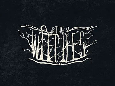 The Witches - Logo gothic handlettering illustration illustrator lettering