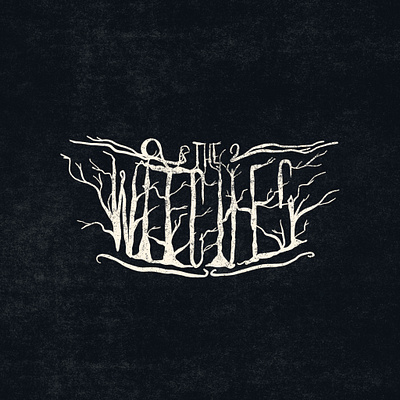 The Witches - Logo gothic handlettering illustration illustrator lettering