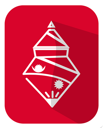 Navaratna cultural design graphic design graphicdesign illustration logo logo design nepal pidus pidus bhusal school school logo vector