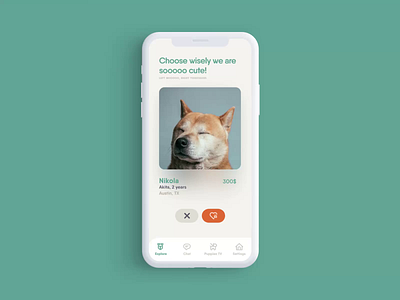 Puppies App 2 animal animation design illustrations logo mobile app mobile app design mobile apps mobile ui pet pets puppies puppy logo ui ui desgin ui design ui ux ui ux web uidesign ux ui