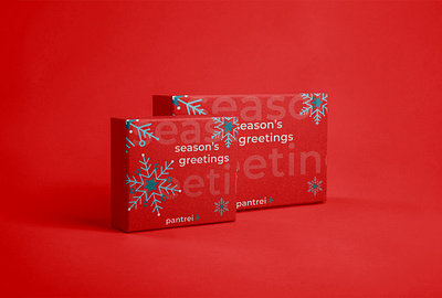 Pantrei Christmas Mockup box packaging boxdesign branding design mockup mockups packagedesign packaging packaging design