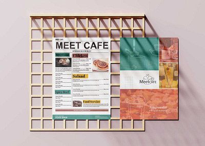 Meet Cafe Menu Design design design art menu premium download premium psd psd