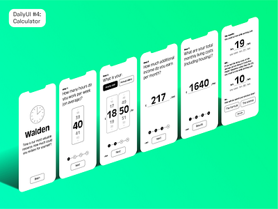 DailyUI #4: Calculator app app design appui appuidesign calculator calculator app calculator ui daily ui dailyui dailyuichallenge mockup ui user interface user interface design userinterface