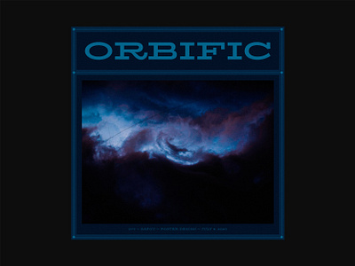 077 ~ orbific. custom type dailyposter dailyposterdesign graphicdesign layout minimal minimalism photoshop poster a day poster art poster design swiss design swiss style typogaphy visual art visual arts visual design visual graphics