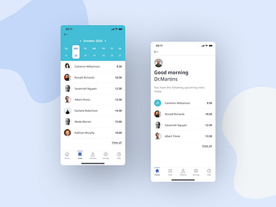 Healthcare app app app design clear healthcare ui uidesign