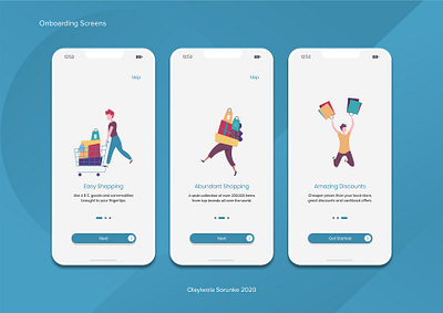 Simple Onboarding UI - Mobile App creative creative design design graphic design mobile app design mobile ui onboard onboarding onboarding screens onboarding ui ui ui design uiux ux web design