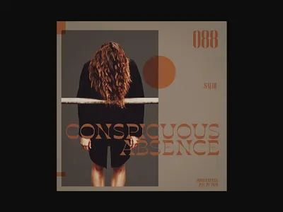 088 ~ conspicuous absence. custom type dailyposter dailyposterdesign design graphicdesign layout minimal minimalism photoshop poster a day poster art poster design swiss design swiss style typogaphy visual art visual design visual graphics