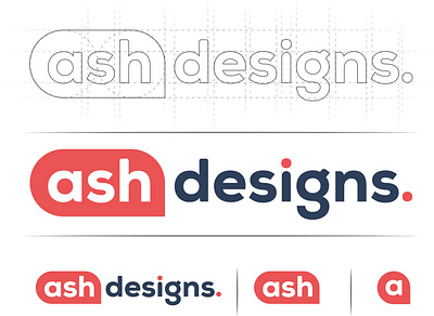 Ash Designs | ogo Design design logo logo design logo designer logo designs logo mark typography