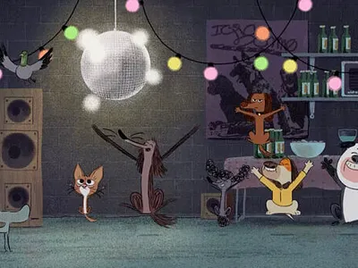 Stinky Dog animate animation animation 3d anime art blender design illustration maya maya 3d maya2020