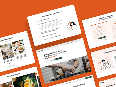 Cashpad Site article brand design design faq illustration price table questions ui ui design ux web design website