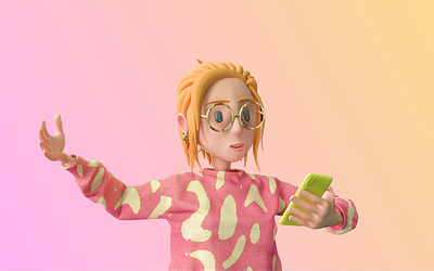 concept 3d character cinema4d design illustration octane