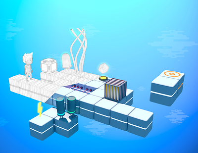 someOldWork 3d character cinema4d design illustration octane