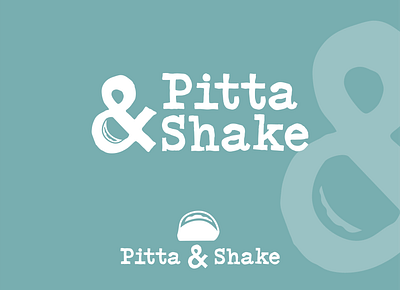 Pitta & Shake Logo Concept brand freelance branding design freelance design freelance designer freelance logo designer graphic design logo logo design logo design concept logo designer logo mark logotype typeface typography