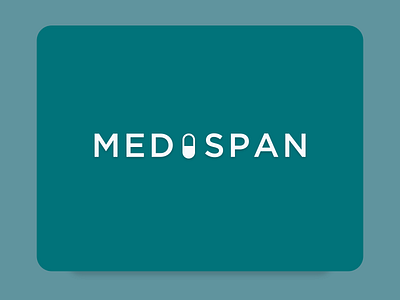 Medispan logo branding design illustration logo shapes typography ui ux vector web