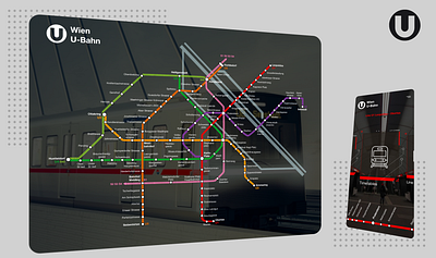 City Metro Concept - exploration city design metro metro ui u bahn vienna wien