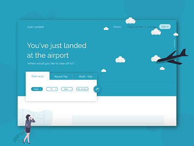 LandingPage daily ui landingpage pun web