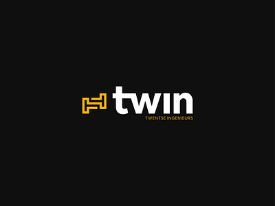 TWIN - Logo Design brand design brand identity branding branding agency branding and identity branding concept branding design civil engineering design illustrator logo logo design logodesign logos logotype minimal modern vector