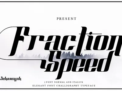 Fraction Speed font New branding design font awesome font design fonts hand drawn illustration lettering monograms monongramfont relicksiland typography