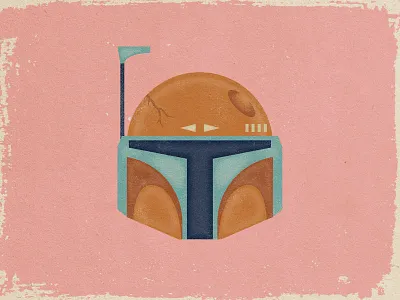 Mando Helmet | CKS Collab Club babyyoda badge bobafett characterdesign ckscollabclub helmet illustration mandalorian mando popculture shane harris starwars texture themandalorian