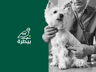 Baitarah animals arabic branding design logo logomark minimal online partridge platform veterinary