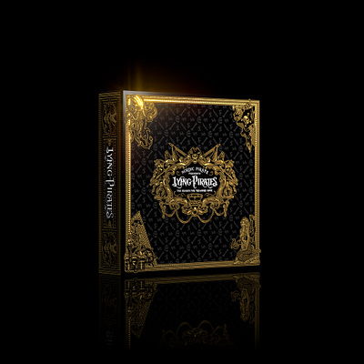 Lying Pirates / The Complete Edition Box board game design dice game packaging pirate premium