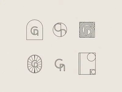 Create Nashville Icons art deco brand identity branding icon icon design logo monogram monogram logo monoline submark