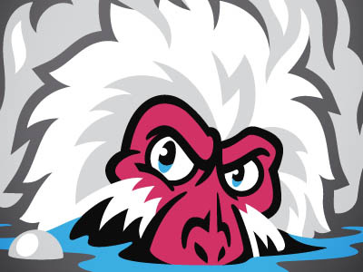 SNOW MONKEYS caps hats monkey monkeys snow snow monkey snow monkeys