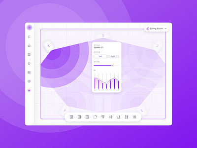 Audio System Settings - DailyUI - 007 app app design audio audio app dailyui dailyuichallenge dashboard design equalizer figma product design settings settings page speaker ui ux web