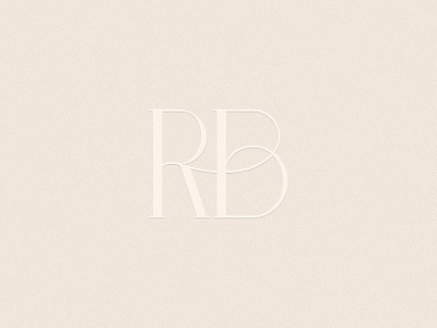 RB | Photographer Monogram brand design branding branding design elegant elegant design elegant font feminine logo ligature logo logomark logotype minimal minimalist logo monochromatic monogram photography business rb rb logo rb monogram small business branding wedding design