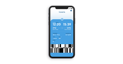 Boarding Pass app branding design minimal ui ui design web