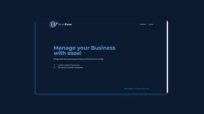 Bookease design ui ux web webdesign website