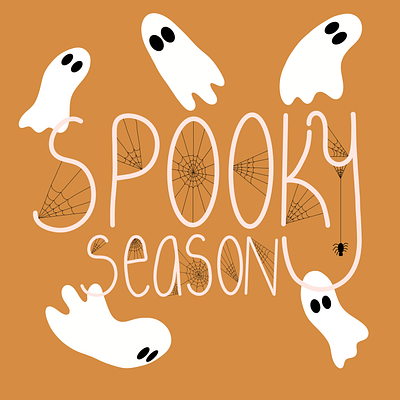 Spooky Season graphic design halloween halloween design illustration illustrations illustrator spooky spooky season