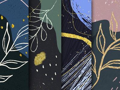 Gold abstract backgrounds abstract abstract gold art background blue botanical decor decoration decorative design exotic fabric floral flower foliage glitter gold texture gold texture background golden graphic