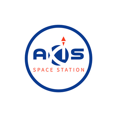 Daily Logo Challenge Day 1 - Rocketship , Axis dailylogochallange flat logo logo design logo designing