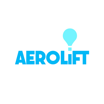 Daily Logo Challenge Day 2- Hotair Balloon , Lift dailylogochallange flat logo logo design