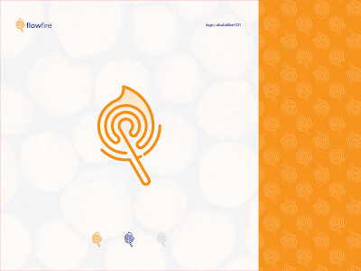 flowfire Logo animal app blockchain technology branding identity design business agency service fire flat grid gloden ratio flat symbol company icon illustrator color line logo saas sass b2c software application desktop startup b2b product vector logo brand wood