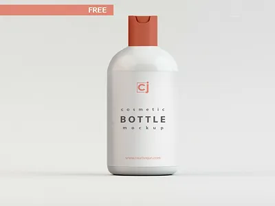 Free Cosmetic Bottle Mockup 3d design 3d model 3d product design 3ds max branding creative dribbble flat free freebie latest mock up mockup mockup design mockup psd photoshop