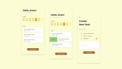 To-Do List app design ui ux