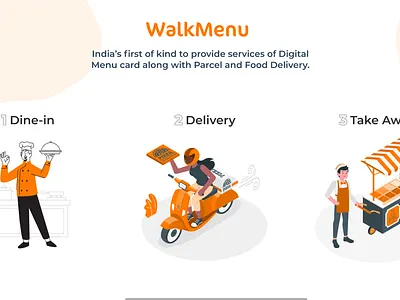 Walkmenu Food App Product digitaldesign figma food foodapp fooddelivery mobile mobileapp mobileapps mobileui product productdesign productmanagement startupapp startups ui ux