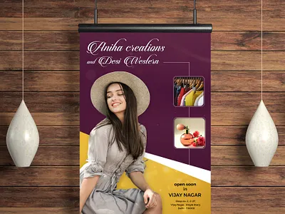 Poster Design ( Aniha Creations and Desi Western )
