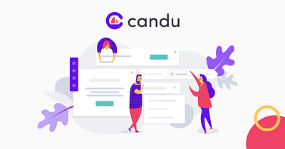 We just launched Candu! branding design digital graphic graphic design ui user experience user interface ux visual